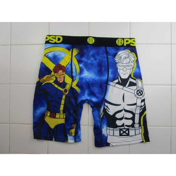 PSD X-Men Cyclops Men's Size Small Underwear Boxer Briefs - Picture 2 of 3